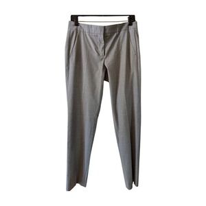 Max Mara Pure New‎ Wool Tailored Career Pants Gray Size 8